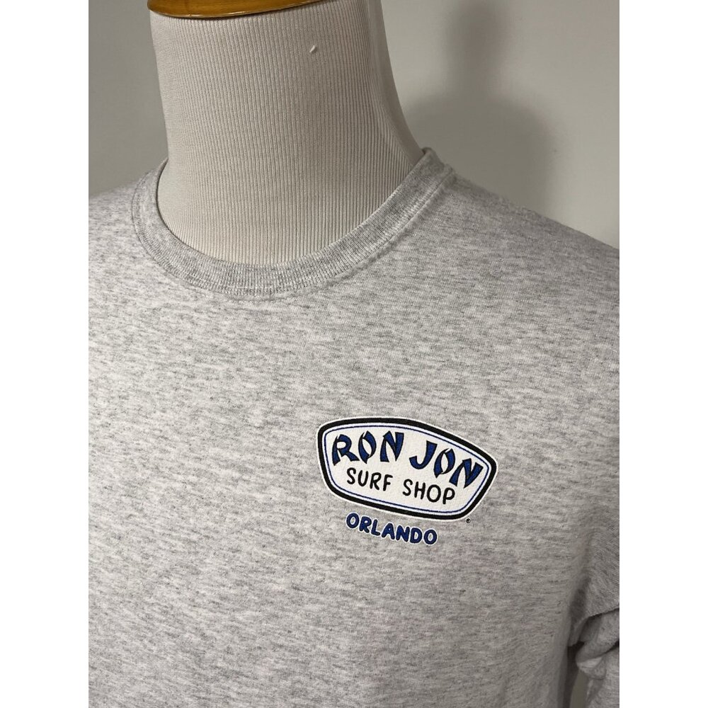 Women’s Sz Medium Ron Jon Surf Shop Sweatshirt Orlando Florida All Over Graphics - Picture 3 of 16
